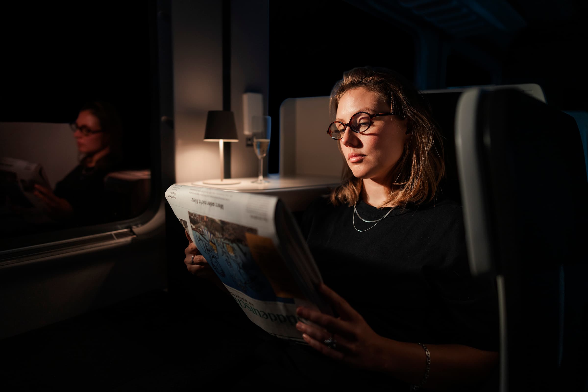 Im Wagon: Suite Kabine